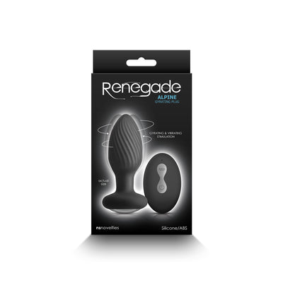 Renegade Alpine - Vibrating Butt Plug with Remote