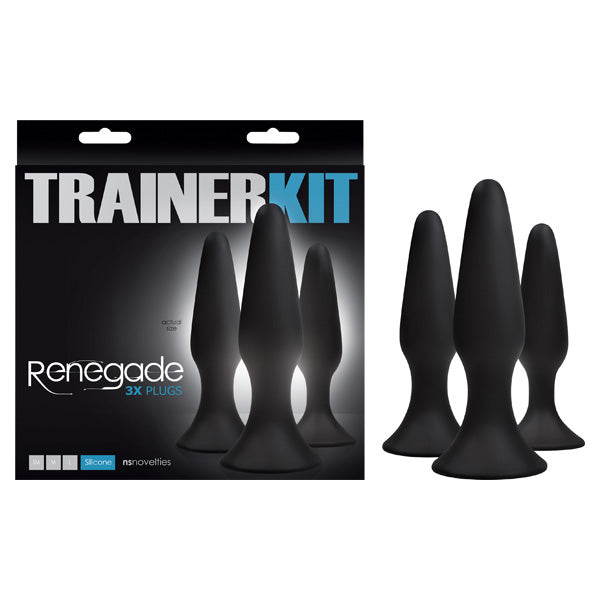 Renegade Sliders Trainer Kit -  Butt Plugs - Set of 3