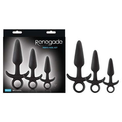 Renegade Men's 3 piece Butt Plug Kit
