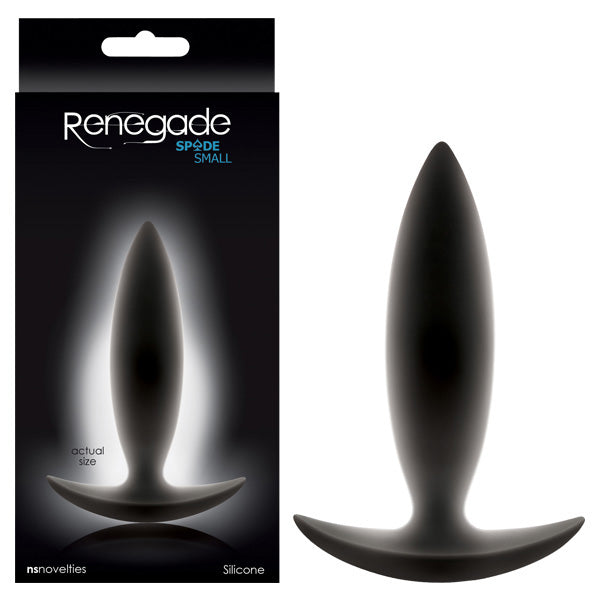 Renegade - Spades -  10 cm (4'') Small Butt Plug