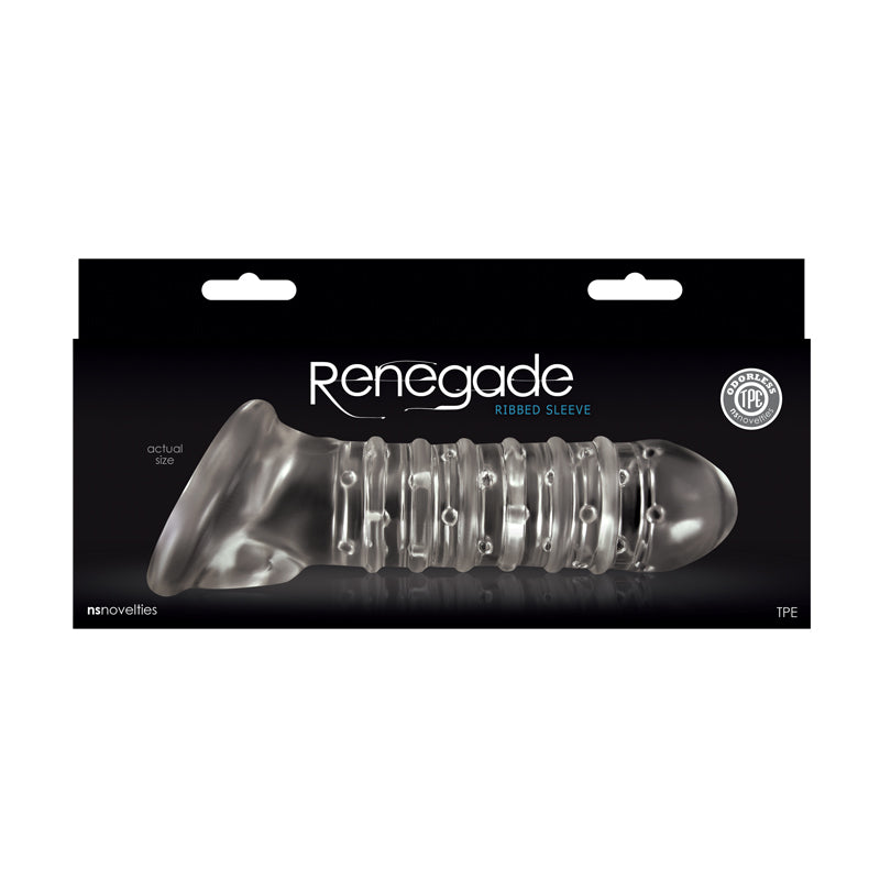 Renegade - Ribbed Extension -  Penis Extension Sleeve