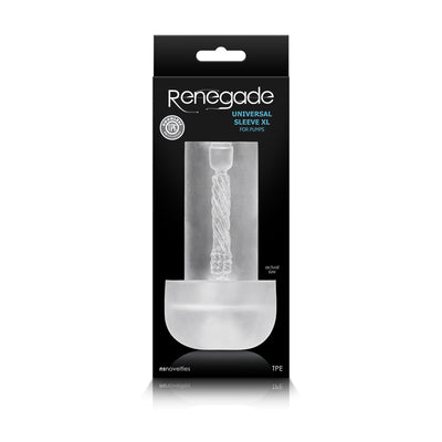 Renegade Universal Pump Sleeve XL  Clear - sleeve only