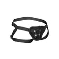 OUCH! Velvet & Velcro Adjustable Harness with O-Ring