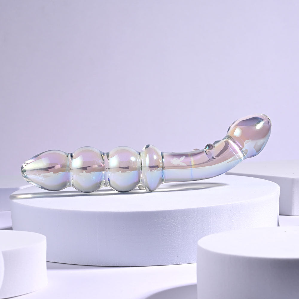 Playboy Pleasure JEWELS DOUBLE Glass Dildo