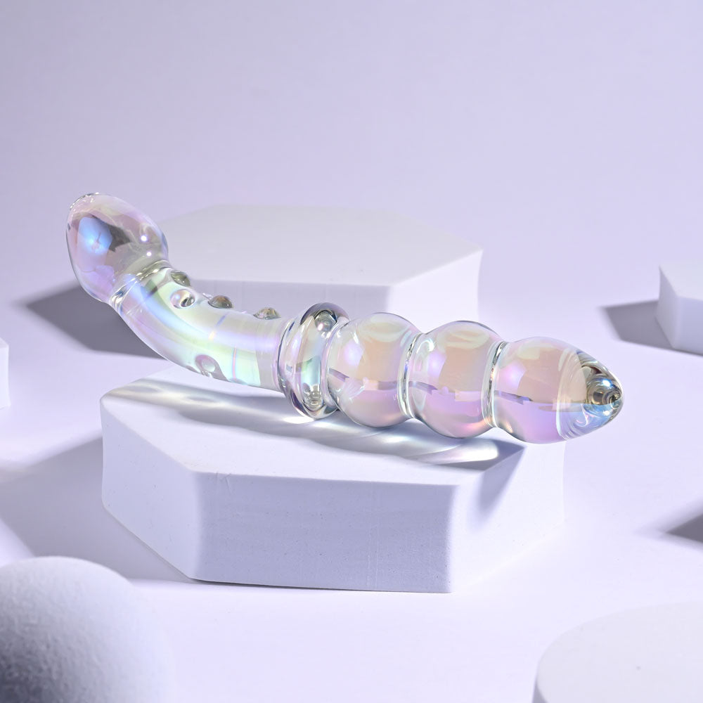 Playboy Pleasure JEWELS DOUBLE Glass Dildo