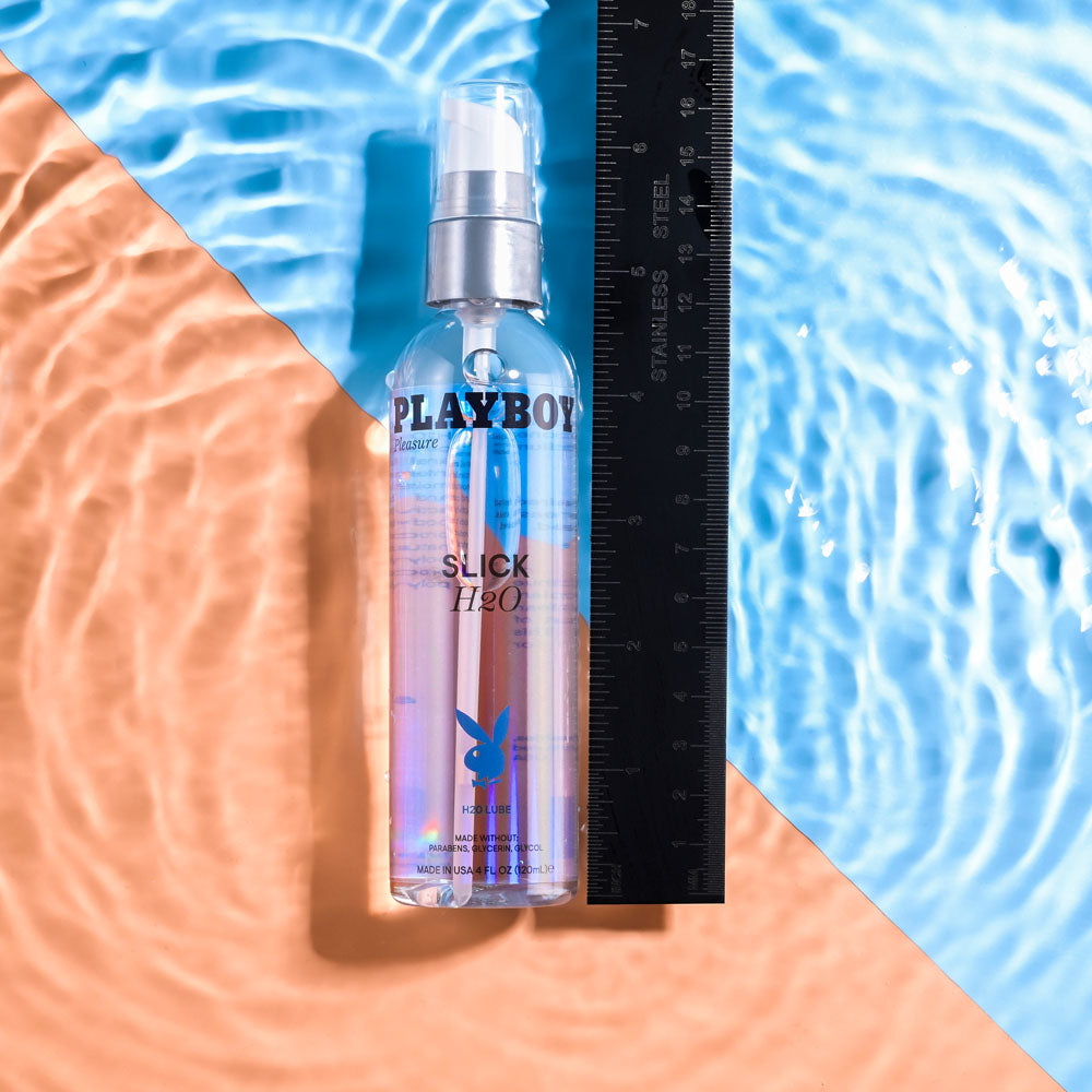 Playboy Pleasure SLICK H2O Water Based Lube - 120 ml