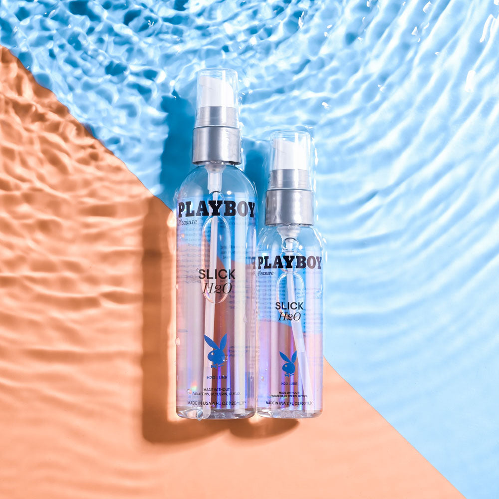 Playboy Pleasure SLICK H2O Water Based Lube - 120 ml