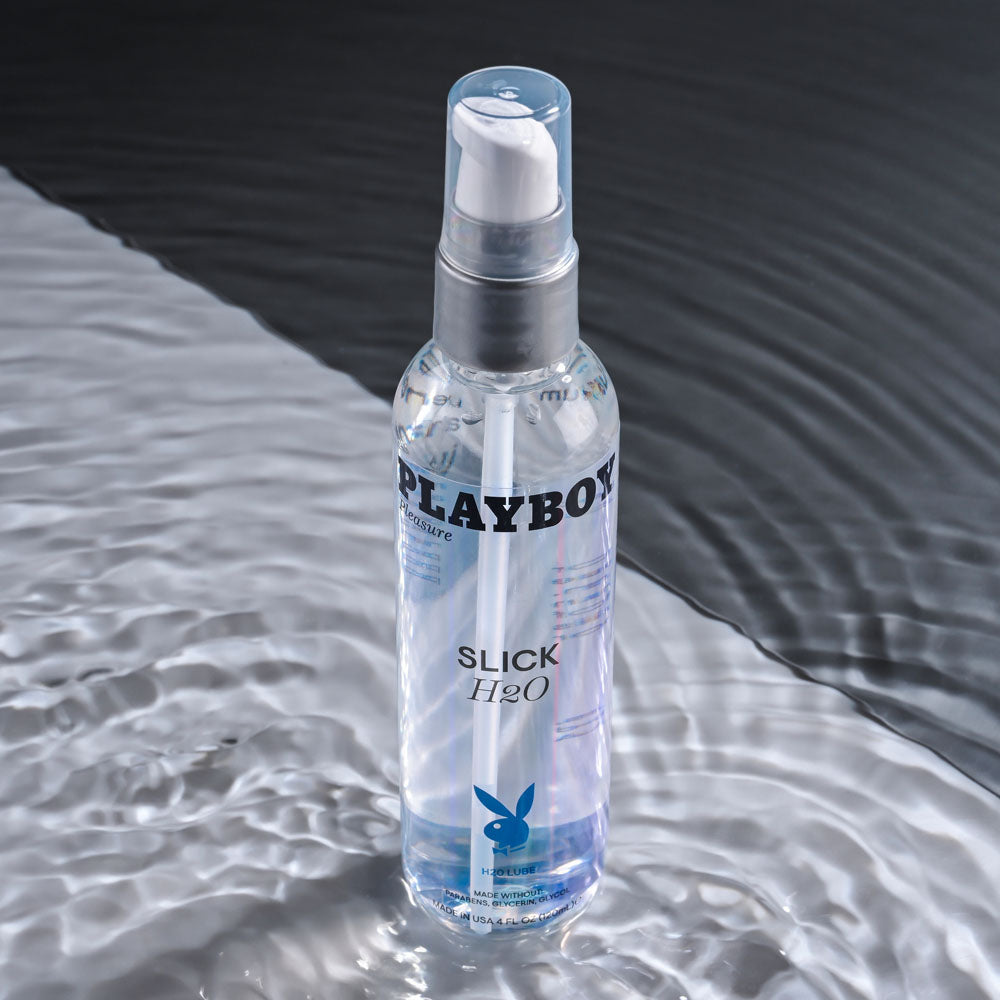 Playboy Pleasure SLICK H2O Water Based Lube - 120 ml