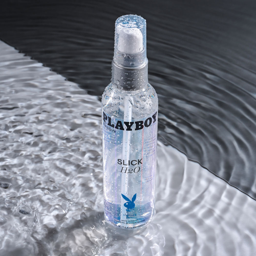 Playboy Pleasure SLICK H2O Water Based Lube - 120 ml