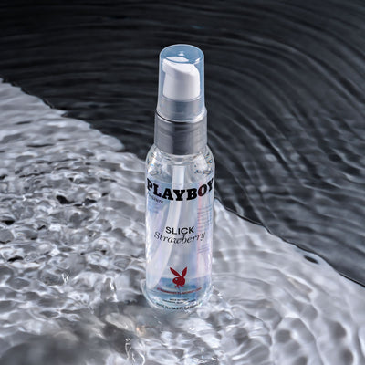 Playboy Pleasure SLICK STRAWBERRY Water Based Lube - 60 ml
