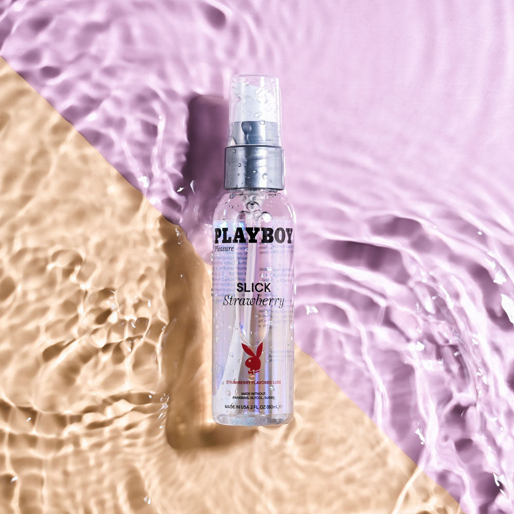 Playboy Pleasure SLICK STRAWBERRY Water Based Lube - 60 ml