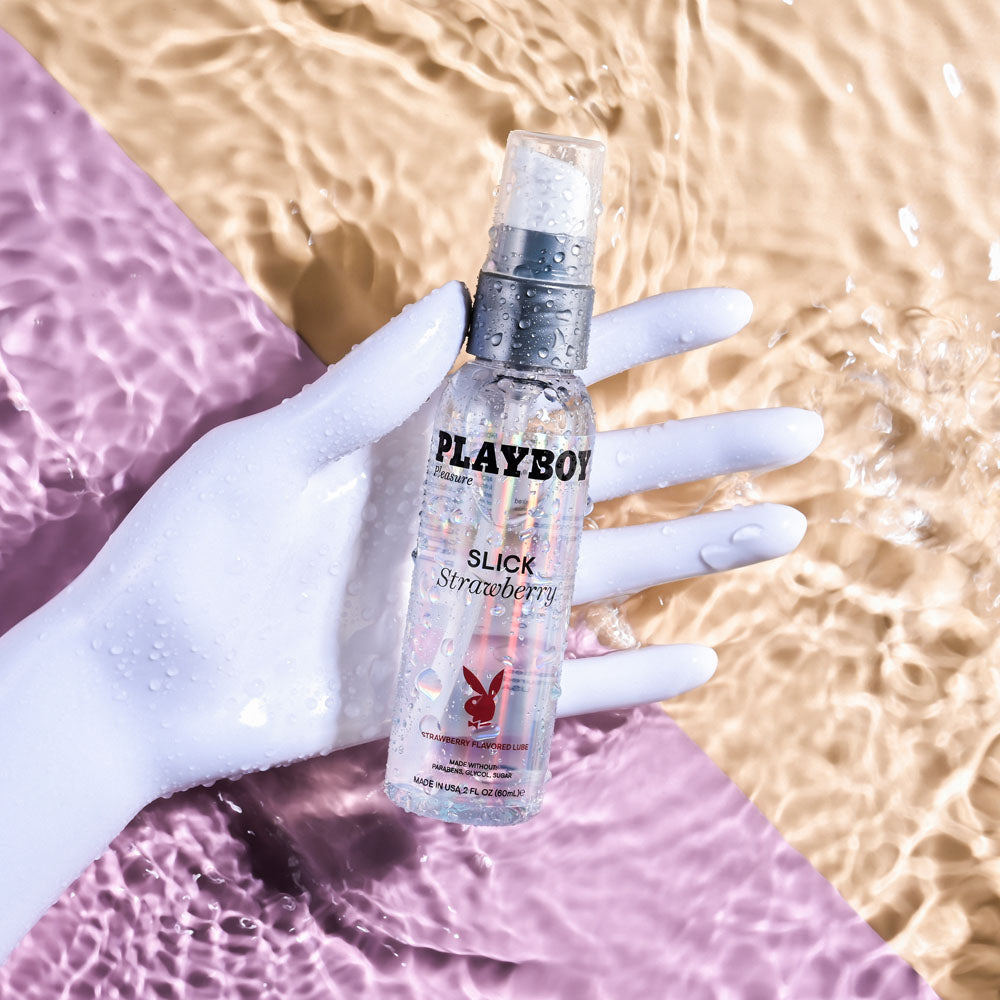 Playboy Pleasure SLICK STRAWBERRY Water Based Lube - 60 ml