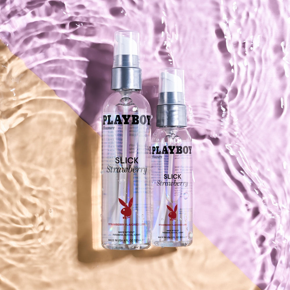 Playboy Pleasure SLICK STRAWBERRY Water Based Lube - 60 ml