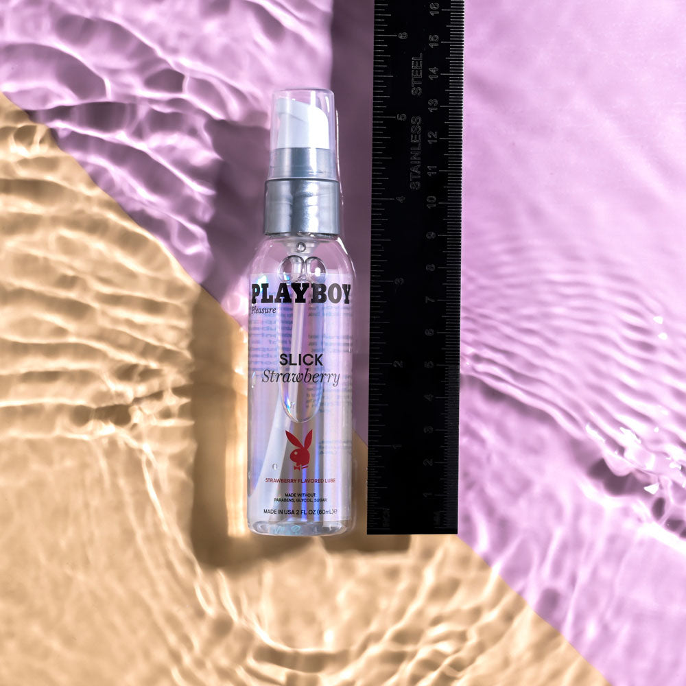 Playboy Pleasure SLICK STRAWBERRY Water Based Lube - 60 ml