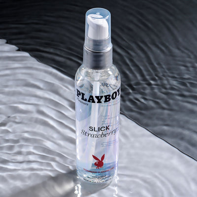 Playboy Pleasure SLICK STRAWBERRY Water Based Lube - 120 ml