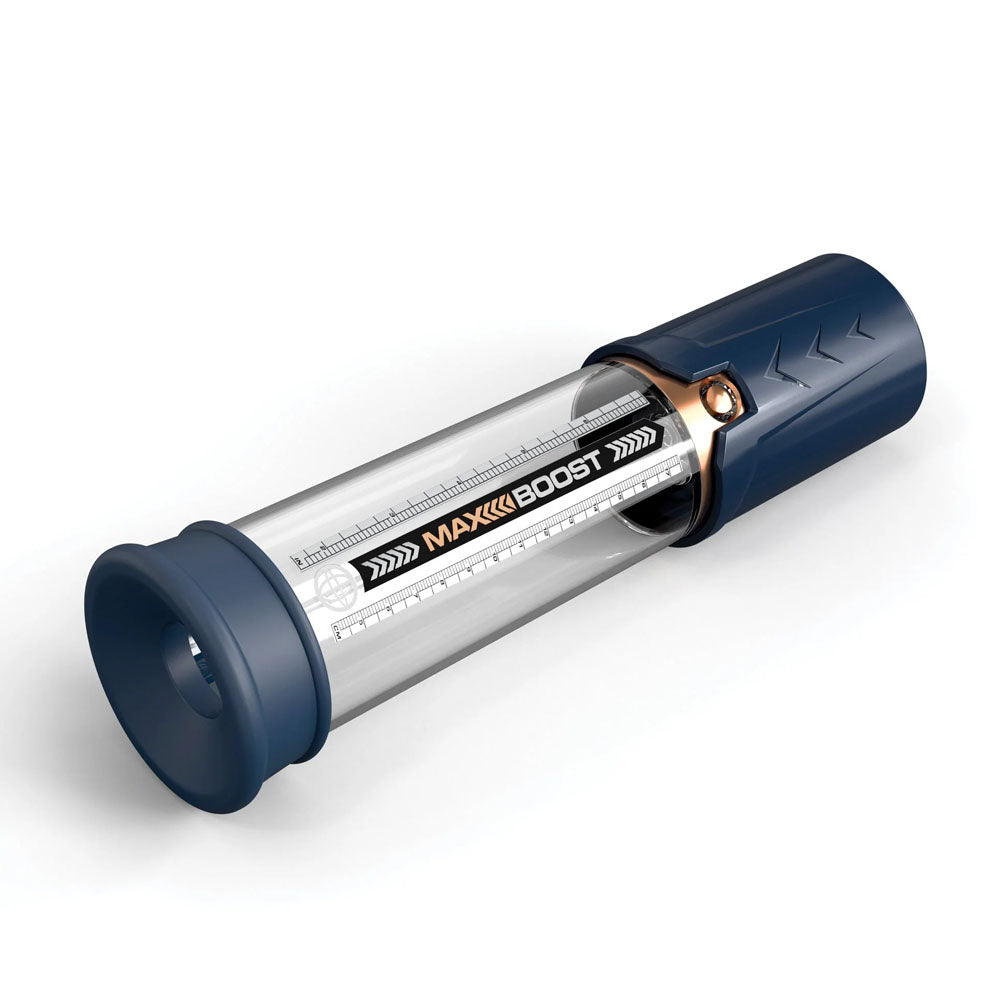 Pump Worx Max Boost  Penis Pump - Blue