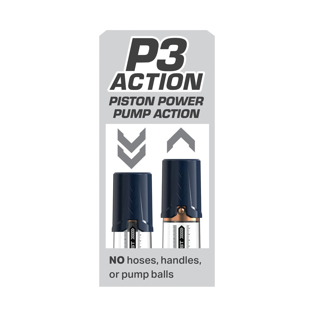 Pump Worx Max Boost  Penis Pump - Blue