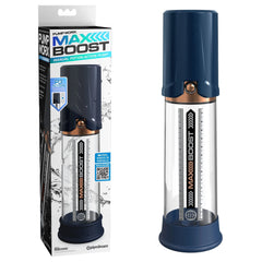 Pump Worx Max Boost  Penis Pump - Blue