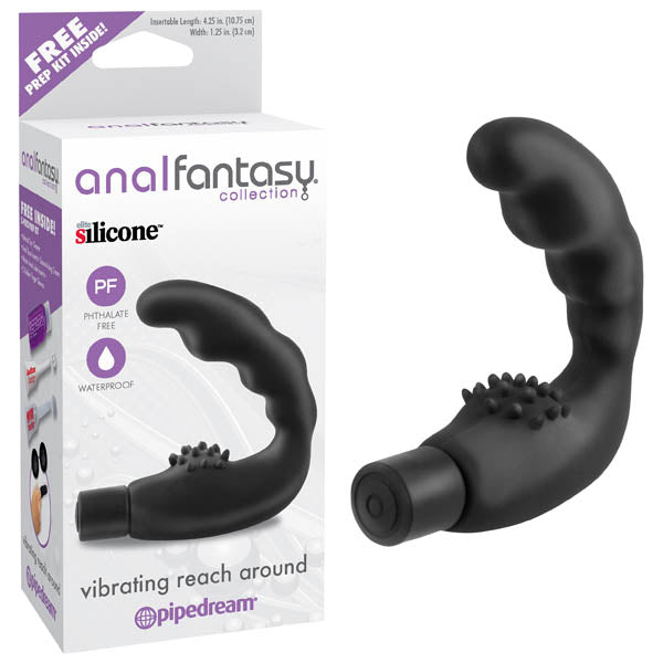 Anal Fantasy Collection Vibrating Reach Around -  10.75 cm (4.25'') Vibrating Prostate Wand