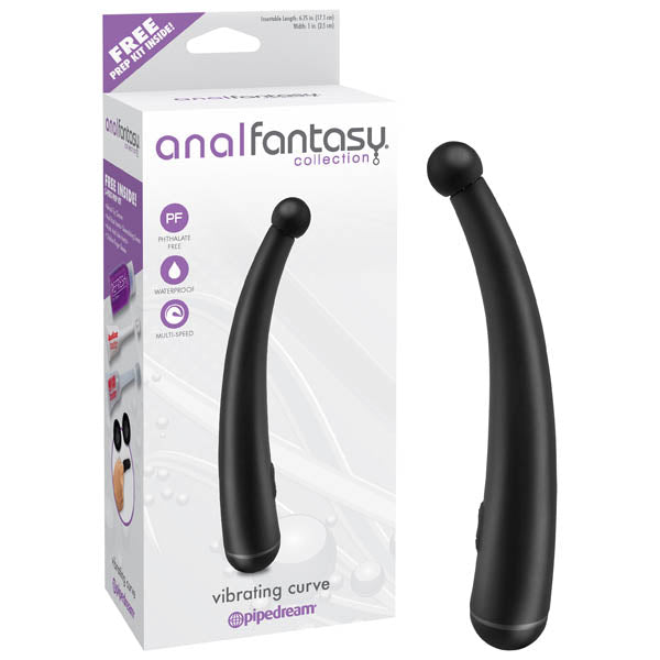 Anal Fantasy Collection Vibrating Curve -  17.1 cm (6.75'') Anal Vibrator