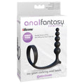 Anal Fantasy Collection Ass-Gasm Cockring with Anal Beads