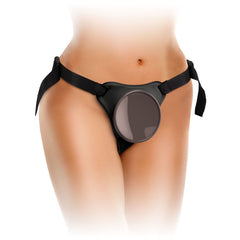 King Cock Elite Ultimate Vibrating Silicone Body Dock Kit with 17.8 cm Vibrating Dong & Balls