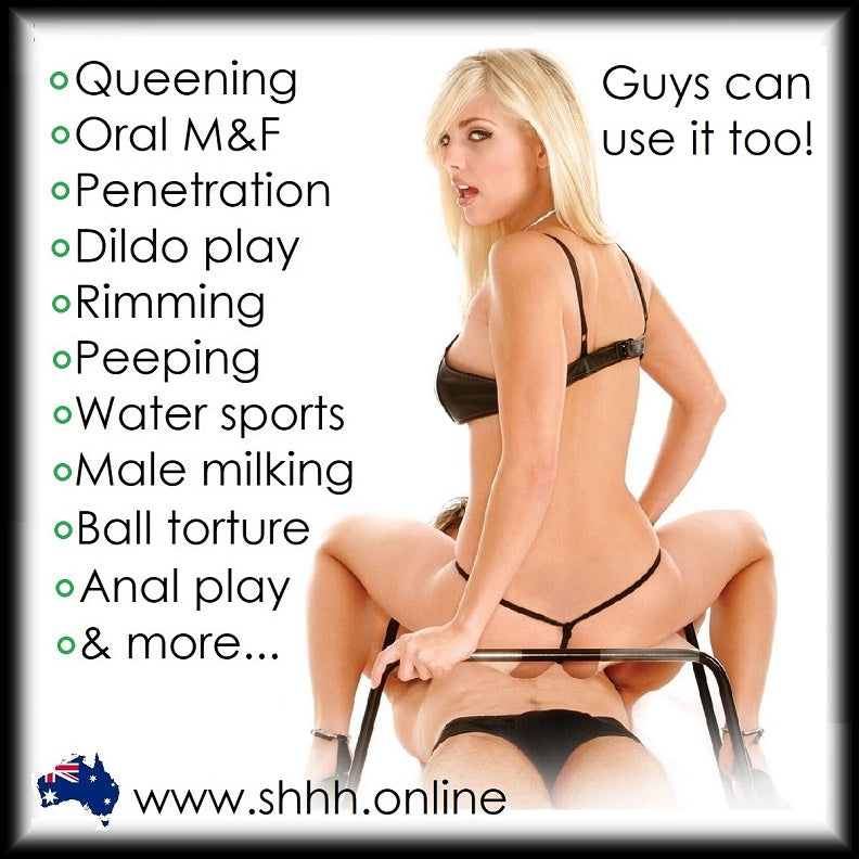 Queening Chair with Dildo Pillow