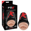 PDX Elite Air-Tight Oral Stroker - Black/ Mouth Stroker