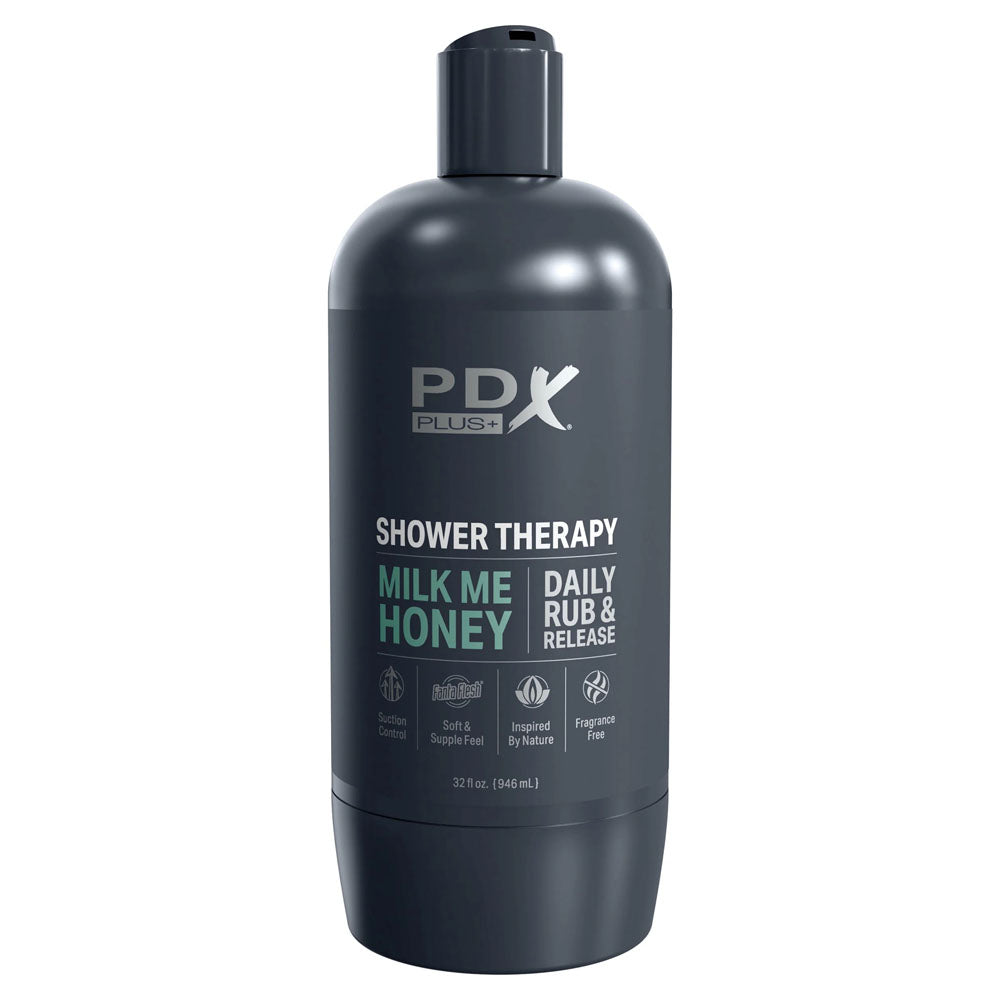 PDX Plus Shower Therapy Milk Me Honey Masturbator - Flesh
