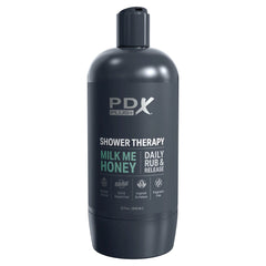 PDX Plus Shower Therapy Milk Me Honey Masturbator - Flesh