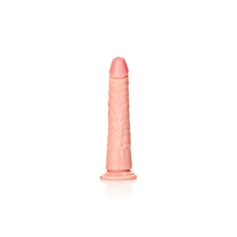 REALROCK Slim Curved Realistic Dildo Dong 18cm - Flesh