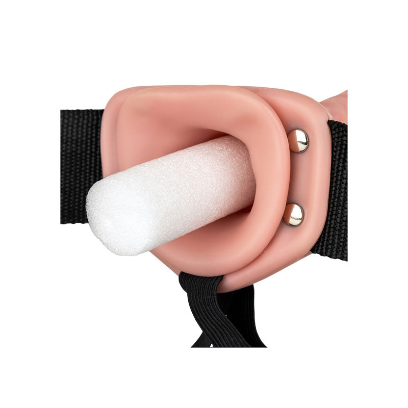 REALROCK Hollow Strapon - 15.5 cm
