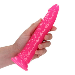 REALROCK 18 cm Slim Dong Glow in the Dark - Neon Pink