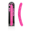 REALROCK 38 cm Double Dong Glow - PINK GLOW