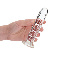 REALROCK 15.5 cm Straight Dildo CLEAR