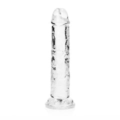 REALROCK 15.5 cm Straight Dildo CLEAR