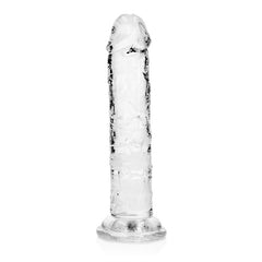 REALROCK 15.5 cm Straight Dildo CLEAR