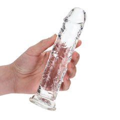 REALROCK 20 cm Straight Dildo - Clear