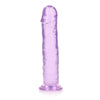 REALROCK 31 cm Straight Dildo - Purple
