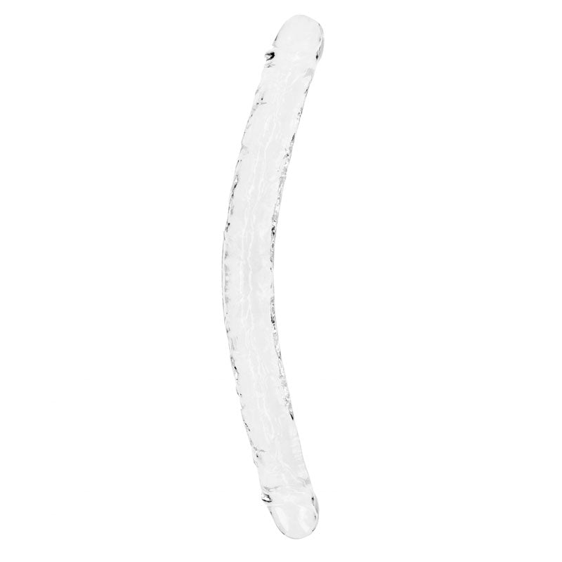 REALROCK 45 cm Double Dong - 45 cm (18'') CLEAR