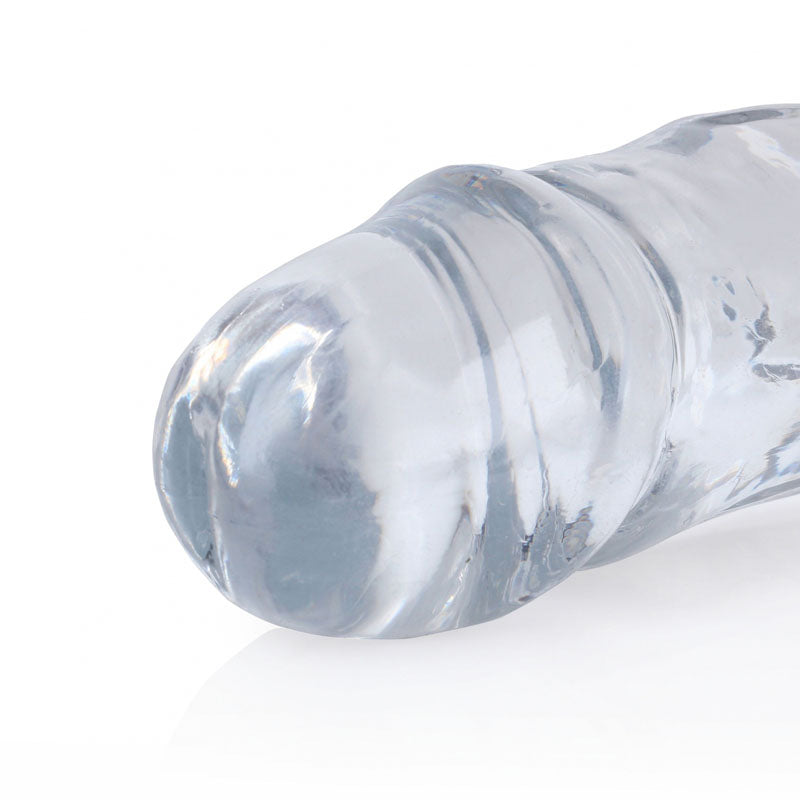 REALROCK 45 cm Double Dong - 45 cm (18'') CLEAR