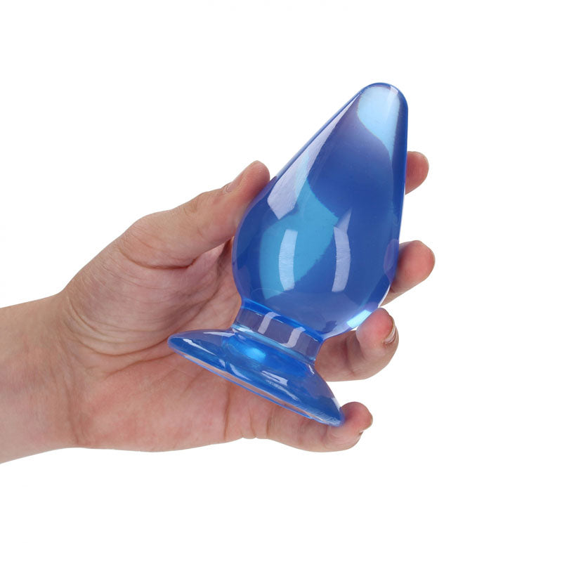 REALROCK 11.5 cm Anal Plug - Butt Plug BLUE