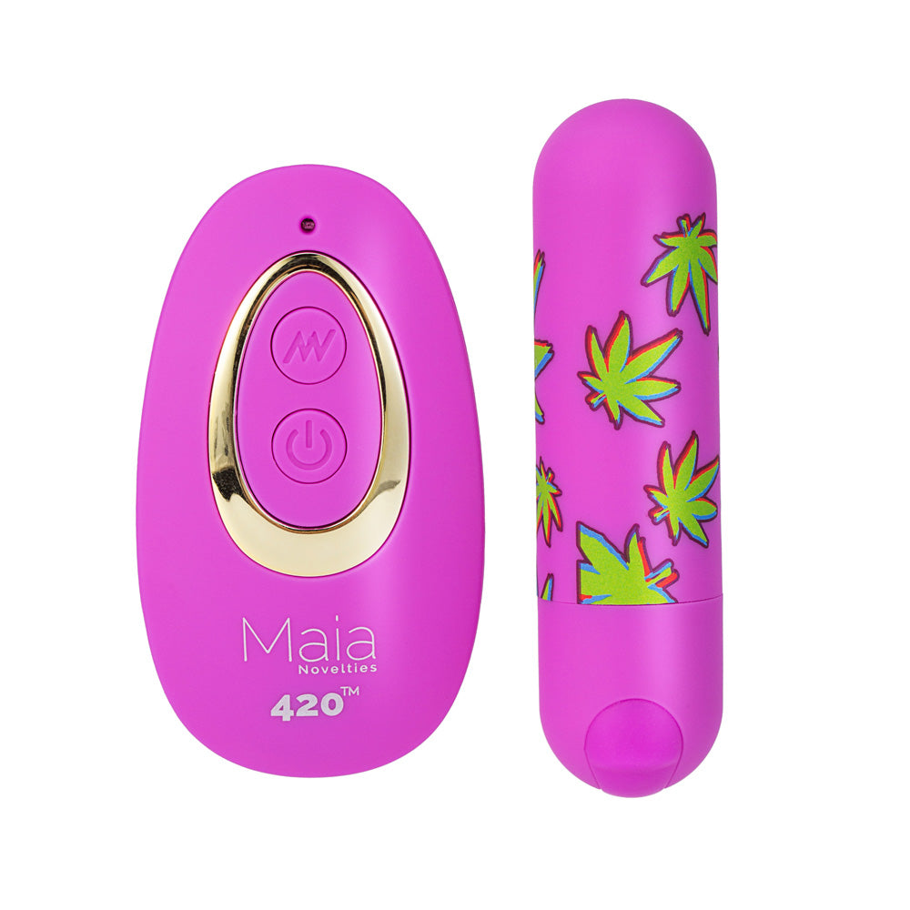 Maia JESSI 420 Remote Control Bullet - Purple