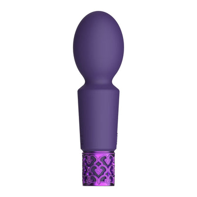 ROYAL GEMS Brilliant - Silicone Rechargeable Bullet -  12 cm USB Rechargeable Mini Massager Wand