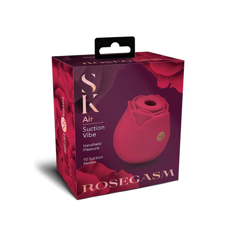 Secret Kisses ROSEGASM AIR Pulse Clit Massager