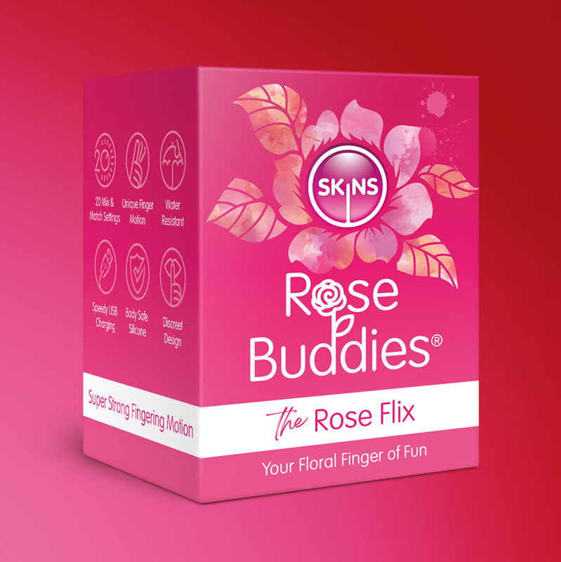 Skins Rose Buddies - The Rose Flix Clit Stimulator