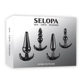 Selopa INTRO TO ANAL PLUGS Set - Black