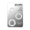 Selopa ERECTION RINGS 3 piece set - Clear
