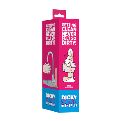 S-Line Dicky Soap with Balls - Cum Covered