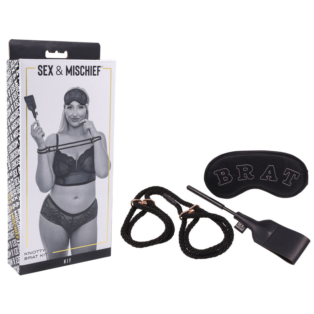 Sex & Mischief Knotty BRAT - BDSM Kit